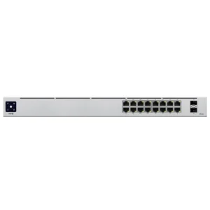 Коммутатор Ubiquiti USW-16-POE Gen2 1000 Base-TX (1000 мбит/с), 2 SFP порта