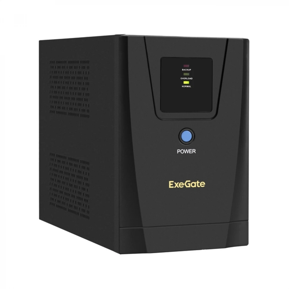 Источник бесперебойного питания ExeGate SpecialPro UNB-1200.LED.AVR.8C13 EP285489RUS Линейно-интерактивные, Напольный (Tower), 1200 ВА, 750 Вт
