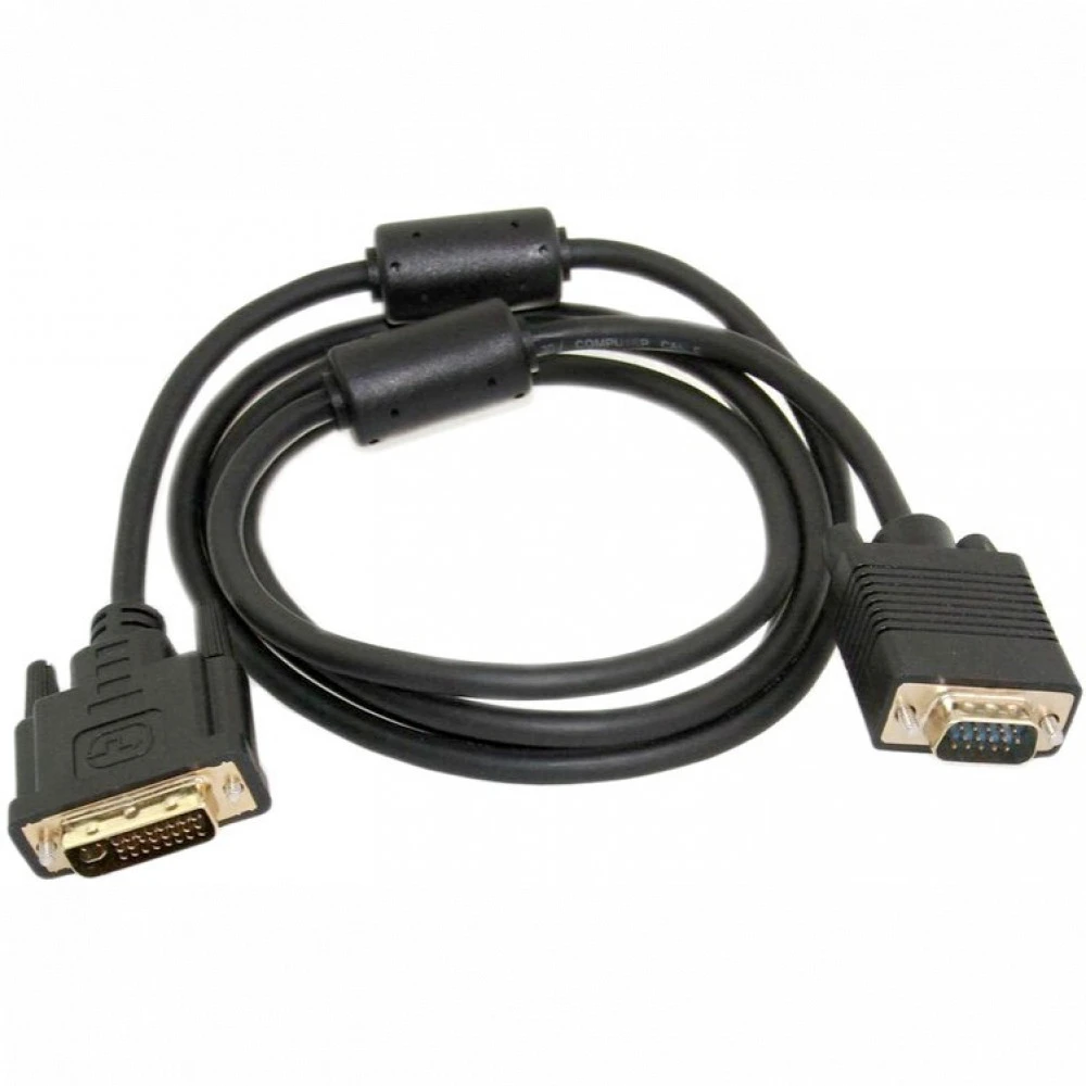 Кабель интерфейсный VCOM TA680F-1.8M DVI - D-SUB (VGA)