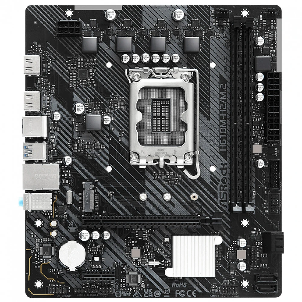 Материнская плата ASRock H610M-H2/M.2 Micro-ATX, LGA 1700