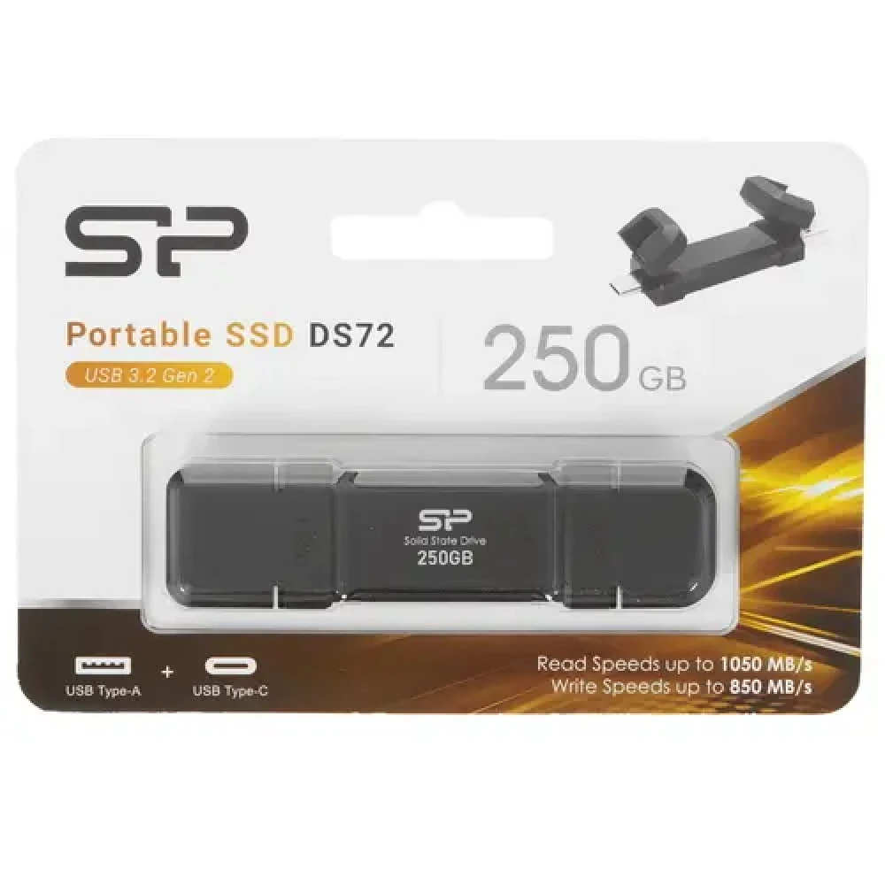 Внешние накопители Silicon Power DS72 SP250GBUC3S72V1K 250 ГБ