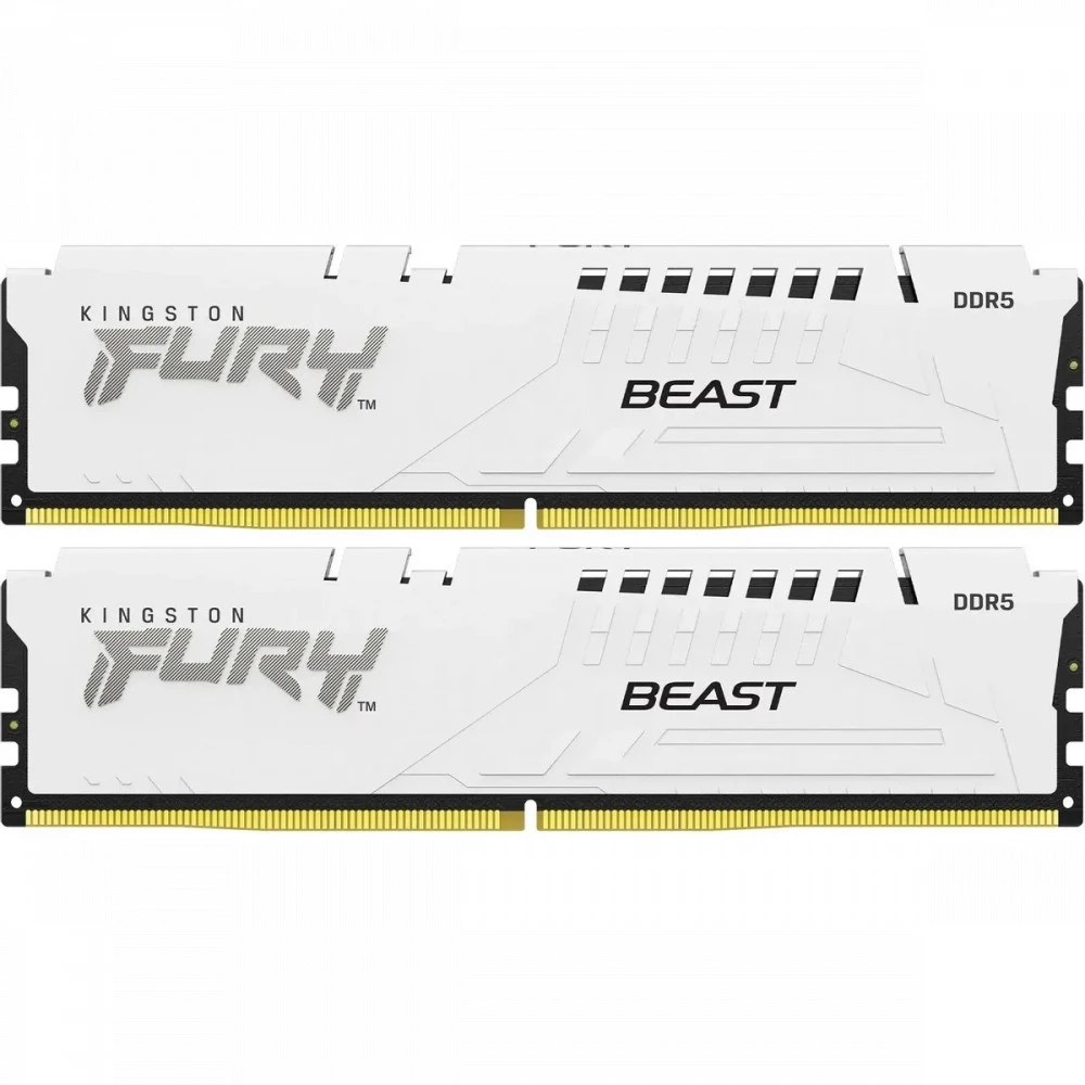 ОЗУ Kingston Fury Beast KF564C32BWEK2-32 DIMM, DDR5, 32 Гб (2 х 16 Гб), 6400 МГц