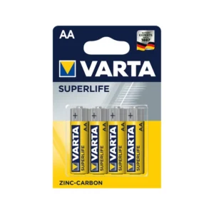 Батарейка VARTA Superlife Mignon 1.5V - R6P/AA (4 шт) R6P Superlife