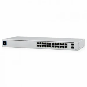 Коммутатор Ubiquiti PoE-коммутатор в стойку USW-24-POE 1000 Base-TX (1000 мбит/с), 2 SFP порта