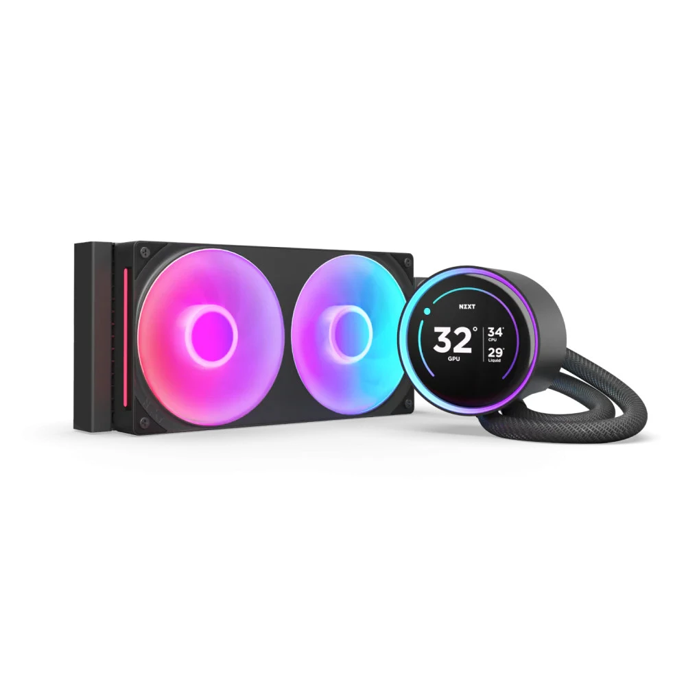 Система охлаждения NZXT Kraken Elite 240 RGB V2 Black RL-KR24E-B2 Для процессора