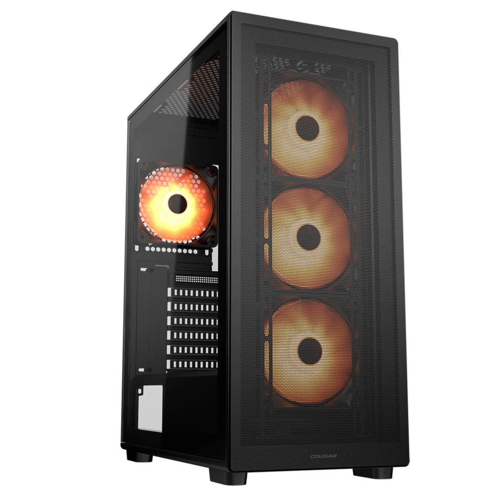 Корпус Cougar MX220 RGB Black CGR-2AC8B-RGB Игровые, Mid-Tower