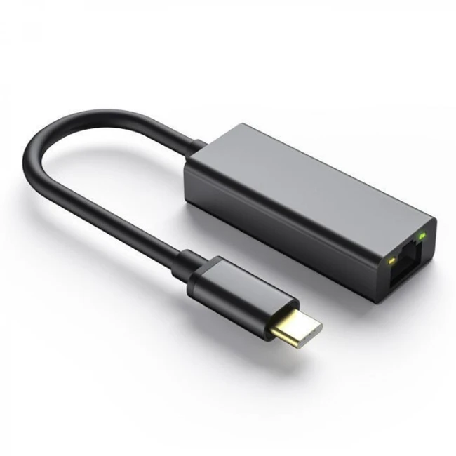 Кабель интерфейсный TELECOM TU320M USB Type C - Ethernet (RJ45) (LAN)