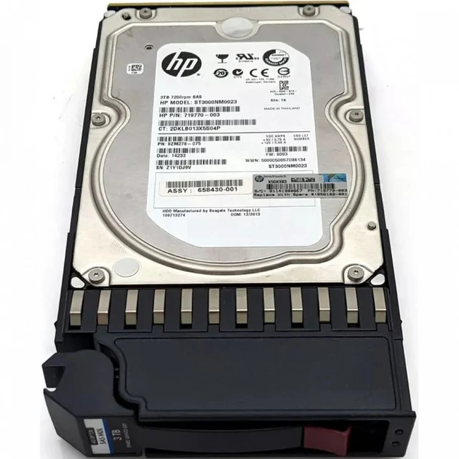 Опция для системы хранения данных СХД HP P2000 3TB 6G SAS 7.2K LFF MDL HDD QK703A