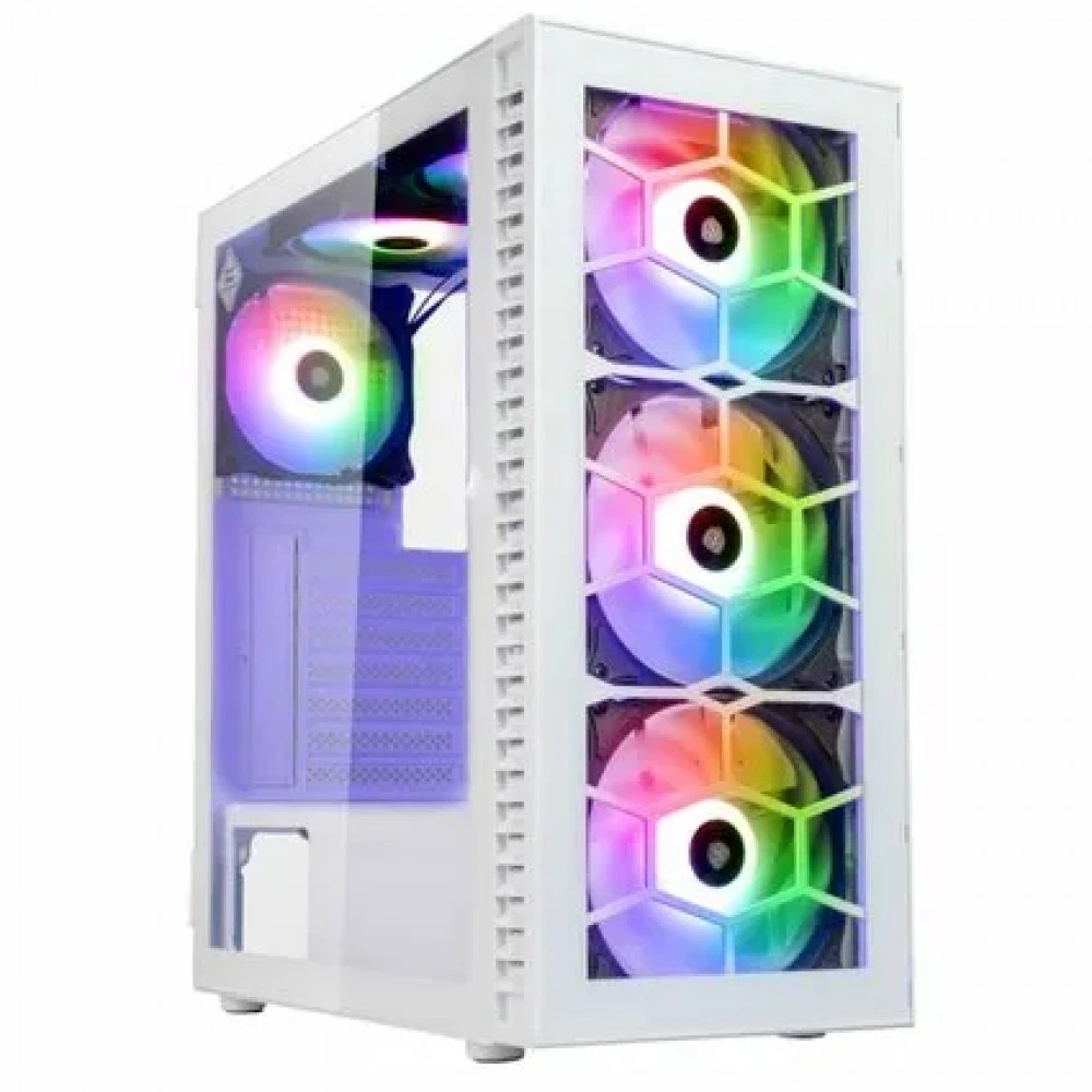 Корпус Kolink Observatory HF Glass ARGB White PGW-CH-KOL-111 Игровые, Mid-Tower