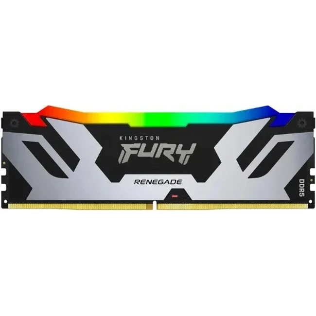ОЗУ Kingston FURY Renegade Silver RGB KF564C32RSA-48 DIMM, DDR5, 48 Гб, 6400 МГц