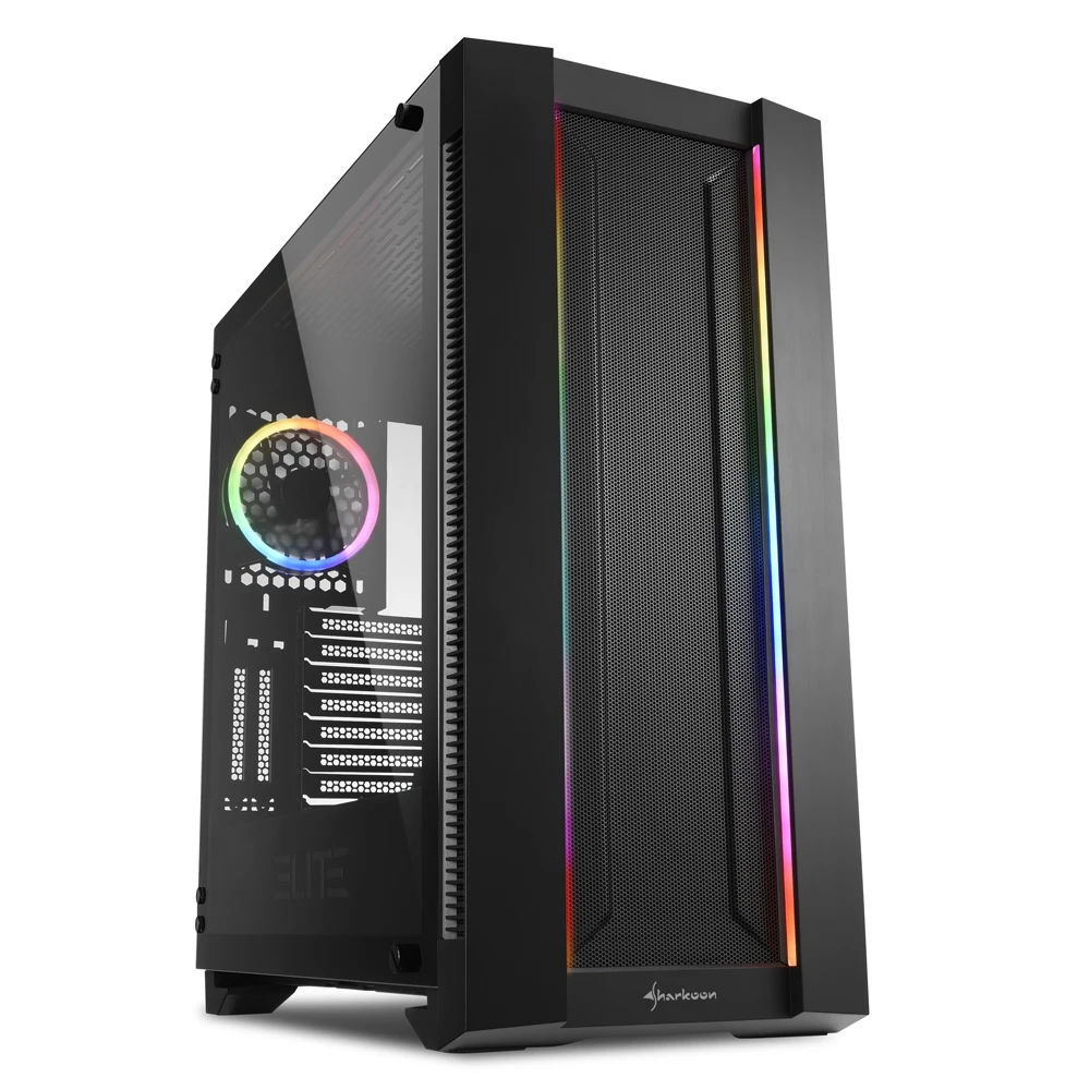 Корпус Sharkoon ELITE SHARK CA200M Игровые, Mid-Tower