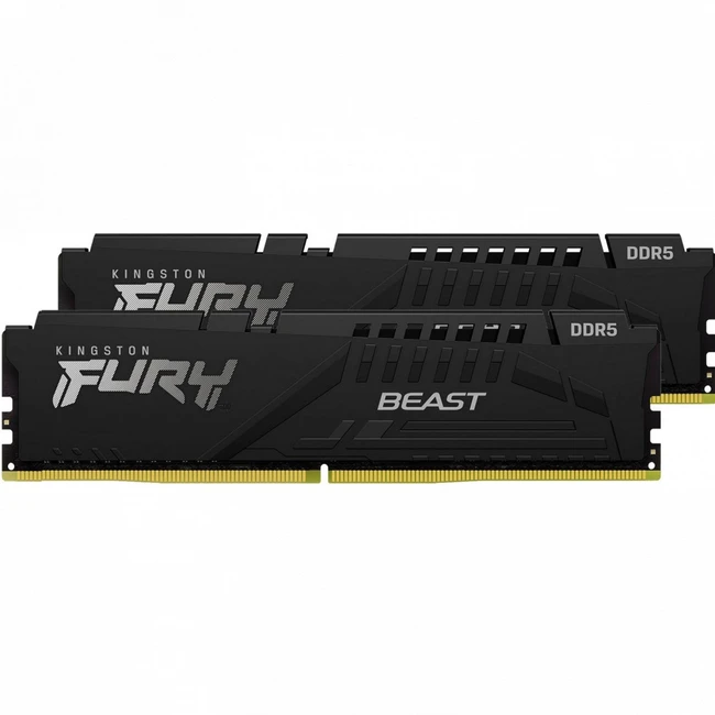 ОЗУ Kingston FURY Beast Black KF560C30BBEK2-16 DIMM, DDR5, 16 Гб (2 х 8 Гб), 6000 МГц