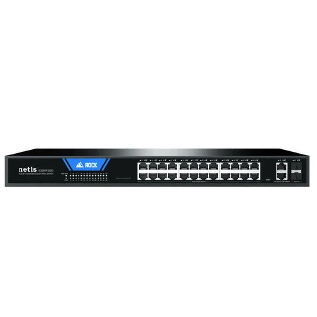 Коммутатор Netis ST228GPR-2G2S 1000 Base-T (1000 мбит/с), 2 SFP порта
