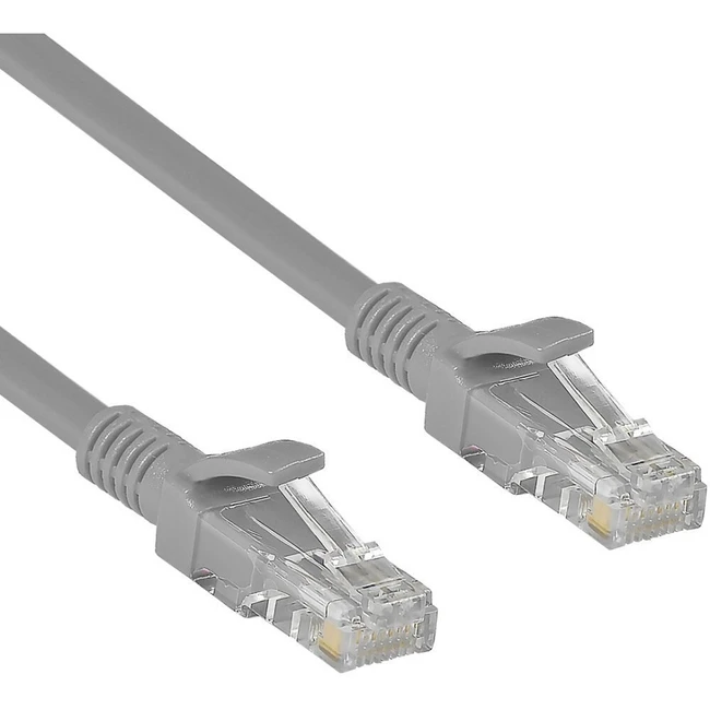 Патч-корд ExeGate UTP-RJ45-RJ45-5e-CU-50M-GY EX282020RUS