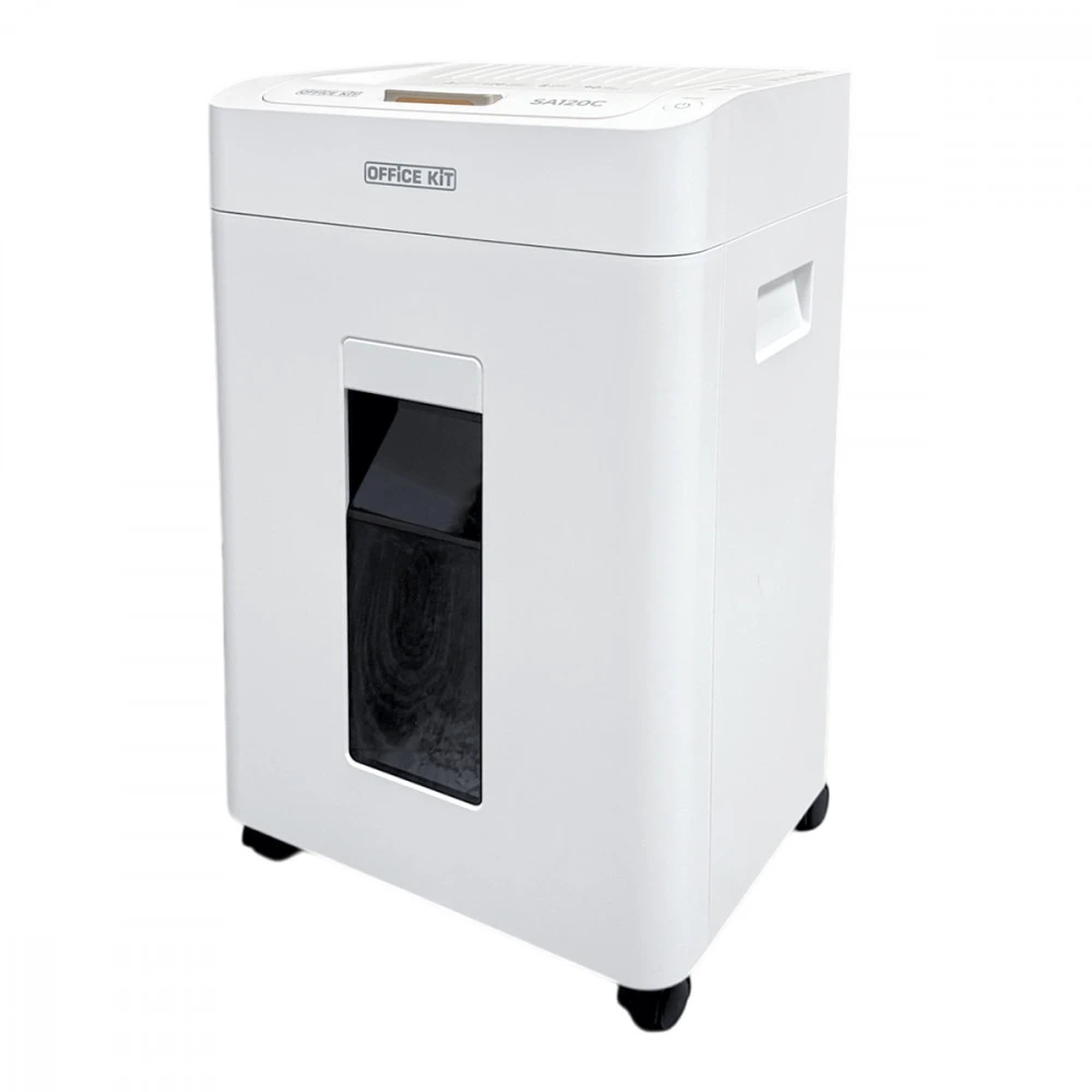 Шредер Office Kit SA120C белый OK3910SA120C P4 (частицы 4×10)