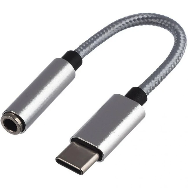 Кабель интерфейсный GoPower 00-00027481 MINI JACK 3.5 (input) - USB Type C