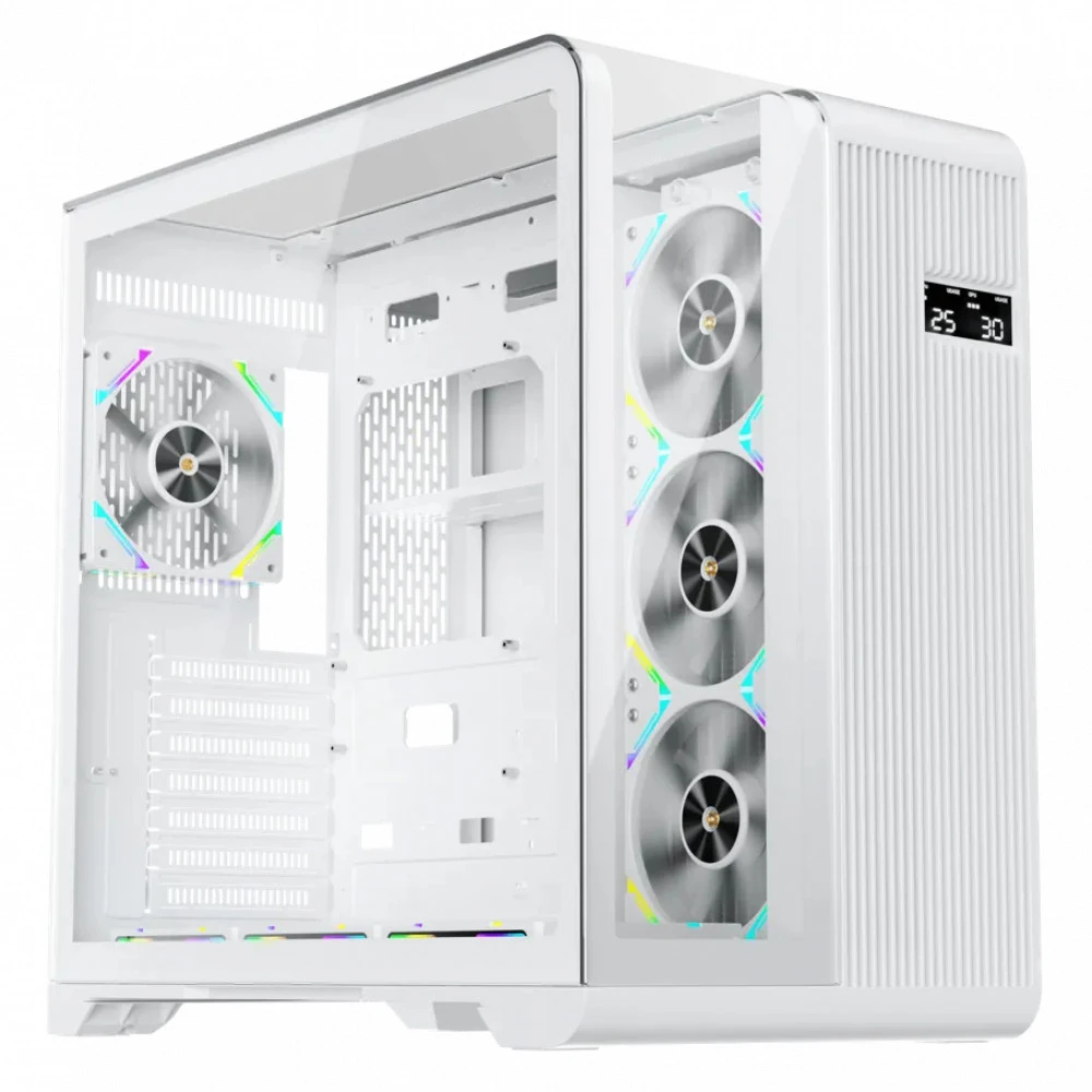 Корпус 1STPLAYER RT7 White RT7-WH-3FC7R-W-1FC7-W Игровые, Mid-Tower