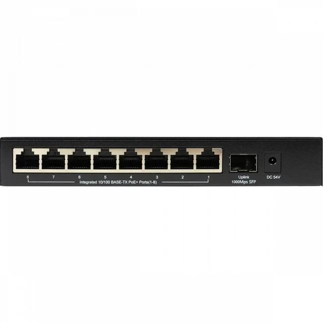 Коммутатор Origo OS1209P/80W/A1A 100 Base-TX (100 мбит/с), 1 SFP порт