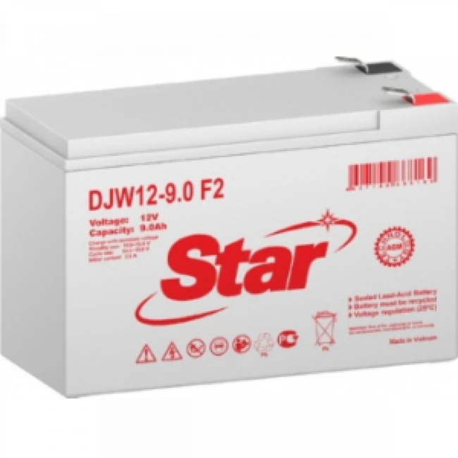 Сменные аккумуляторы АКБ для ИБП STAR DJW12-9.0 F2 STAR 12 В