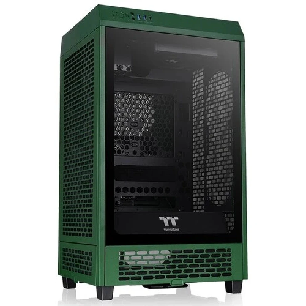 Корпус Thermaltake The Tower 200 Racing Green CA-1X9-00SCWN-00 Игровые, Mini-Tower