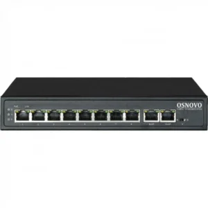 Коммутатор OSNOVO PoE коммутатор SW-20820(120W) 100 Base-TX (100 мбит/с)