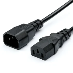 Кабель питания GoPower C14 (m)-C13 (f) 1.8м ПВХ 00-00024537
