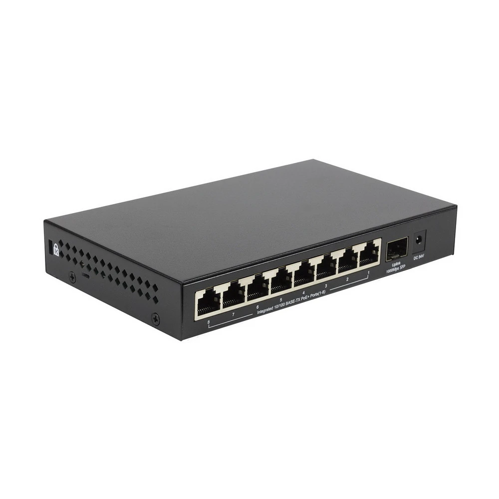 Коммутатор D-link Unmanaged Switch OS1209P/A1A 100 Base-TX (100 мбит/с), 1 SFP порт