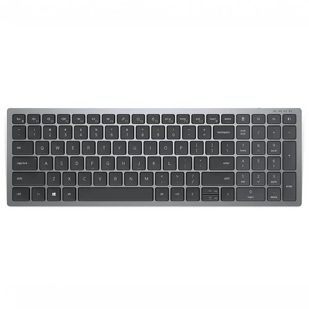 Клавиатура Dell Compact Multi-Device Wireless Keyboard - KB740 580-AKOZ Беспроводная, Bluetooth