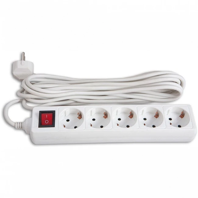 Распределитель питания Buro BU-PS5.5/W