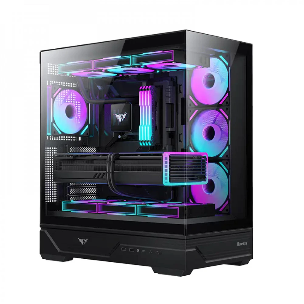Корпус Huntkey MVP Destiny Black Игровые, Mid-Tower