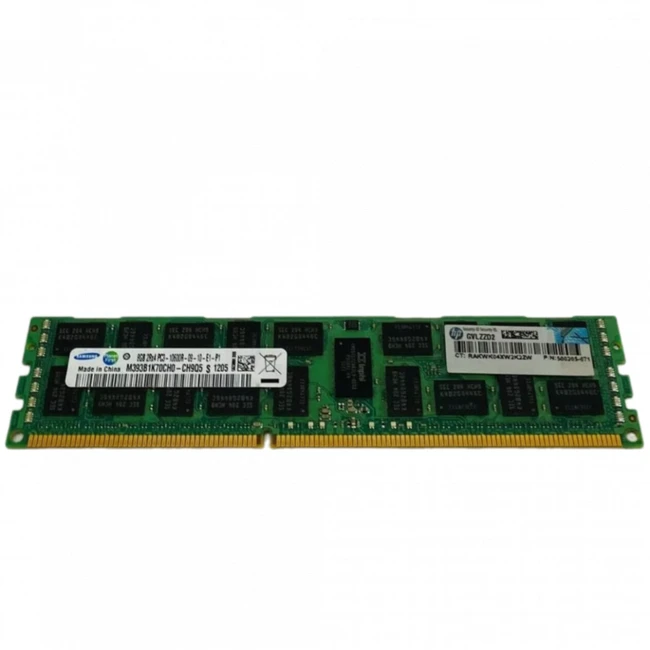 Серверная оперативная память ОЗУ HPE 8GB (1x8GB) Dual Rank x4 PC3-10600 (DDR3-1333) Registered Memory Kit 500662-B21 8 ГБ, DDR3