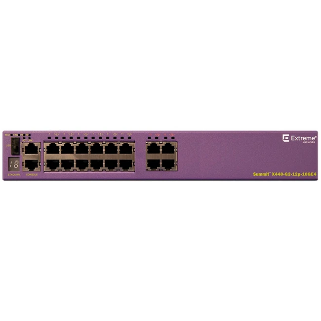 Коммутатор Extreme D2G124-12P 1000 Base-TX (1000 мбит/с)