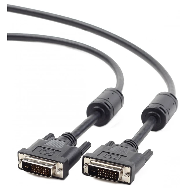 Кабель интерфейсный Cablexpert CC-DVI2-BK-6 DVI - DVI