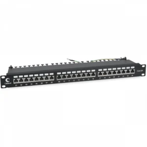 Патч-панель Cabeus Патч-панель Cabeus PL-24-Cat.6a-SH-Dual IDC 24 порта, Cat. 6a