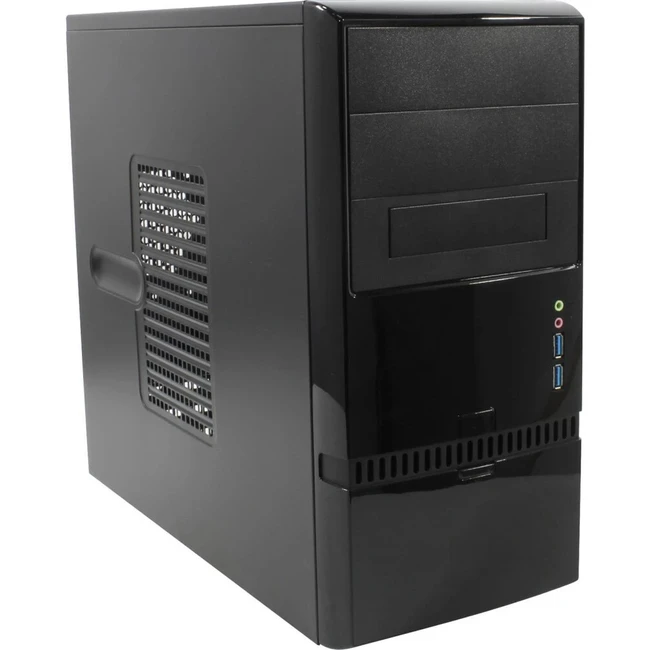 Корпус In Win Mini Tower ENR022 Black 6195072 Бюджетные, Mini-Tower