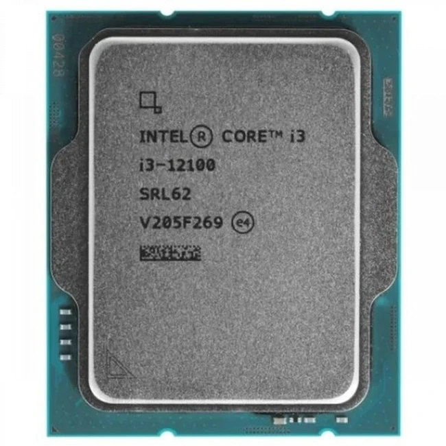 Процессор Intel CORE I3-12100 S1700 OEM CM8071504651012 S RL62 99APCX Core i3, 4, 3.3, 12, OEM