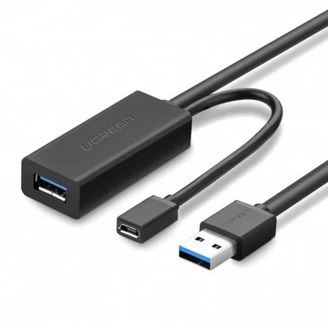 Кабель интерфейсный UGREEN US175 20827 USB A (M) - USB A (F)