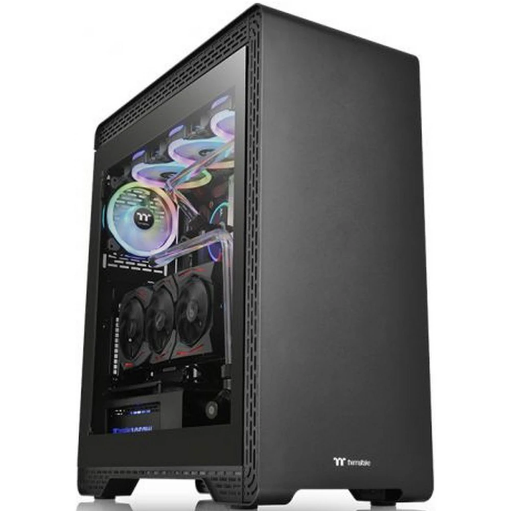 Корпус Thermaltake S500 Tempered Glass CA-1O3-00M1WN-00 Игровые, Mid-Tower