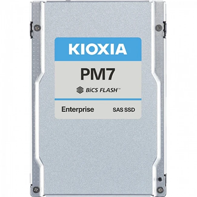 Серверный жесткий диск KIOXIA SSD 3.2Tb SAS Kioxia PM7-V (KPM7VVUG3T20) 2,5 SFF, 3.2 ТБ, SAS