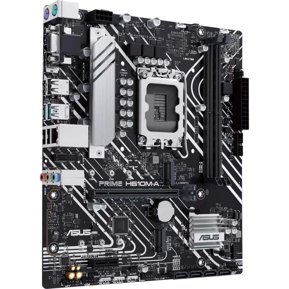 Материнская плата Asus PRIME H610M-A-CSM 90MB1G20-M0EAYC Micro-ATX, LGA 1700