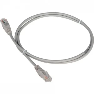 Патч-корд LANMASTER TWT UTP с заливными колпачками, 30.0 м, серый TWT-45-45-30-GY