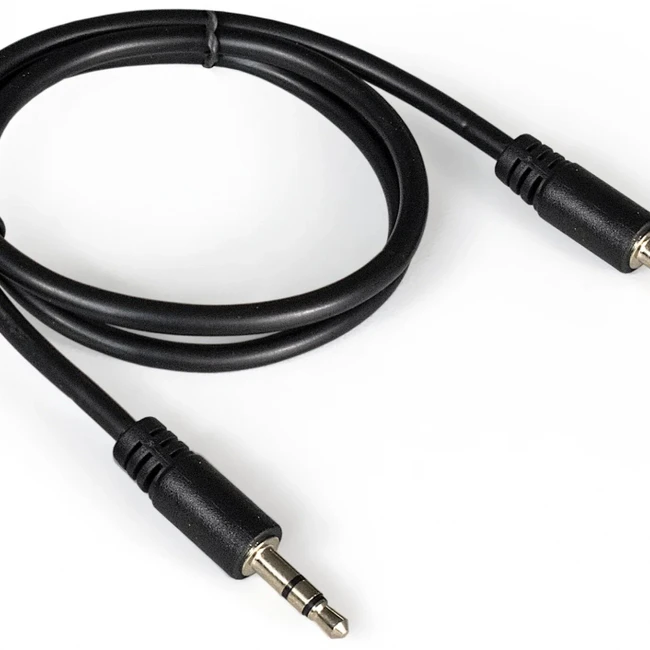 Кабель интерфейсный ExeGate EX-CCA-404-0.5 EX284941RUS MINI JACK 3.5 (output) - MINI JACK 3.5 (output)