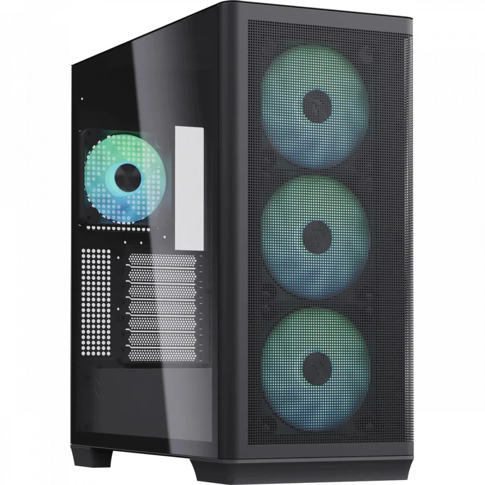 Корпус Aerocool Creator C1 Black (APNX C1 BK) (C1-BK-v1) C1-BK-v1 APCM-CR01043.11 Игровые, Mid-Tower