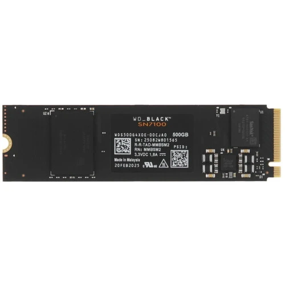 Жесткий диск Western Digital Black SN7100 WDS500G4X0E