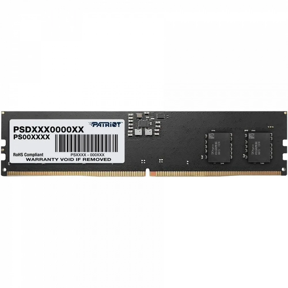 ОЗУ Patriot PSD58G560041 DIMM, DDR5, 8 Гб, 4800 МГц