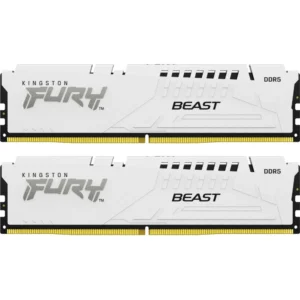 ОЗУ Kingston Fury Beast White KF556C40BWK2-32 DIMM, DDR5, 32 Гб (2 х 16 Гб), 5600 МГц