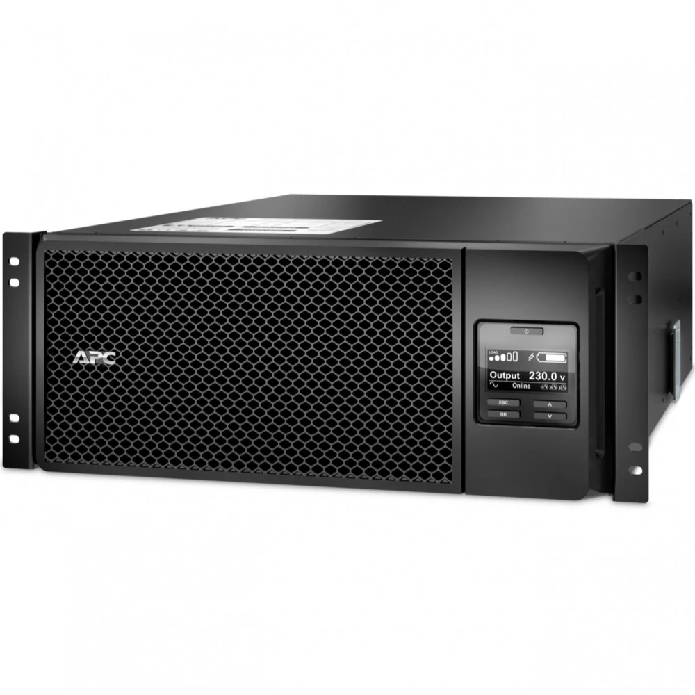 Источник бесперебойного питания APC Smart-UPS SRT 6000VA RM 230 В SRT6KRMXLI Двойное преобразование (On-Line), Стоечный (Rack), 6000 ВА, 6000 Вт