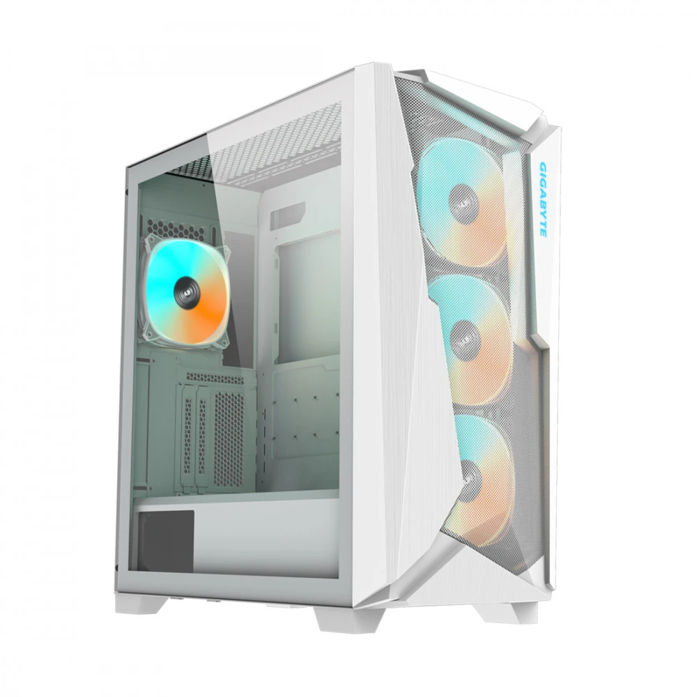 Корпус Gigabyte C301 GLASS WHITE V2 GB-C301GW V2 Игровые, Mid-Tower