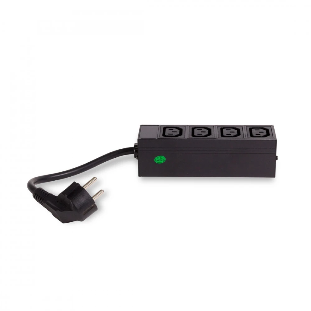 Распределитель питания SVC Schuko на 4хС13 Schuko to 4xC13