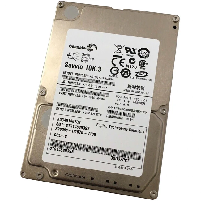 Серверный жесткий диск Seagate Savvio ST9146803SS 2,5 SFF, 146 ГБ, SAS